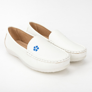 OEM ODM Custom Design Flat Anti-slippery PU Platform slip on Casual <strong>Ladies</strong> <strong>White</strong> Moccasins Chunky <strong>Loafers</strong> Women - Product Image 5