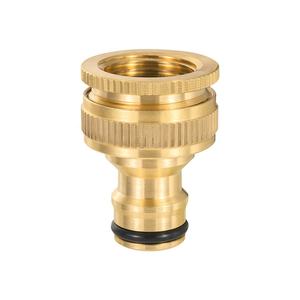 Adaptateur de robinet en laiton 1/2 \ "3/4 \" pour l'irrigation du jardin Pistolet <span class=keywords><strong>à</strong></span> eau <span class=keywords><strong>à</strong></span> connexion rapide pour <span class=keywords><strong>machine</strong></span> <span class=keywords><strong>à</strong></span> <span class=keywords><strong>laver</strong></span> Joint de mamelon standard pour - Product Image 2