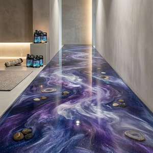 3:1 Ratio Fast Curing Epoxy Resin Self-Leveling Floor <b>Coating</b> Waterproof Wear Resistant Cement Ground <b>Paint</b> for Indoor Outdoor - Product Image 3