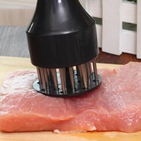 Nouveau et amélioré : Marteau à viande en acier inoxydable, outil de cuisine pour attendrir la viande, aiguille à attendrir la viande