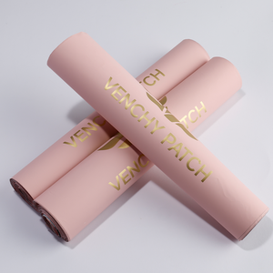 Oferta directa, bolsa de correo de poliéster rosa, sobre impermeable, autoadhesivo, bolsa de transporte de ropa respetuosa con el medio ambiente - Product Image 4