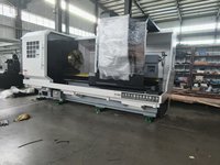QK1333 Vollautomatische CNC-Flachbett-Drehmaschine für die Ölindustrie mit großem Spindelbohrungsdurchmesser von 610 mm, Schwingüberlauf 610 mm, GSK-Steuerung, Hochleistung, 380V