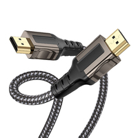 Câble HDMI2.1 ULT-unite 8K avec boîtier en alliage de zinc et gaine tressée, 1 mètre