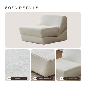 Juego de muebles para sala de estar de Foshan, sofá comprimido individual Modular de espuma viscoelástica, paquete al vacío, sofás de compresión de esponja perezosa - Product Image 6