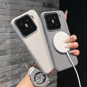 Funda para Teléfono Móvil Xiaomi 15 Pro con Textura de Diamante Mate, TPU+PC, Protección Completa de 360 Grados, Antigolpes, Anticaídas, con Cubierta para Lente - Product Image 5
