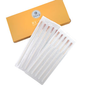 Aiguilles d'<span class=keywords><strong>acupuncture</strong></span> jetables stériles Oem de haute qualité, sur mesure, plaquées <span class=keywords><strong>or</strong></span> - Product Image 4
