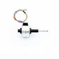 Moteur pas à pas à arbre creux QQ SM35-22 avec un arbre traversant de 22 mm pour la commande d'automatisation médicale et le contrôle de précision