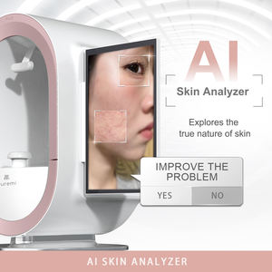 Équipement de beauté intelligent AI Diagnostic d'image numérique 3D <span class=keywords><strong>Dermatoscope</strong></span> Scanner de visage Analyseur de peau Facial - Product Image 3