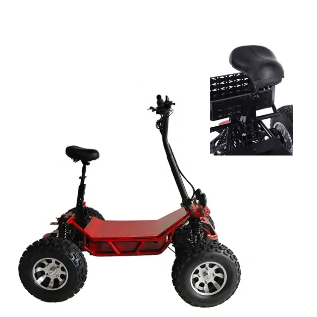 CE Certificate Top Quality 60V 6000W Folding Electric ATV For Hunting