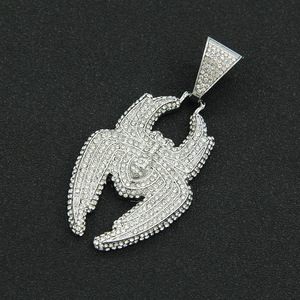2026 Hiphop Popular Design Spider Pendant <b>Animal</b> Necklace Street Gold Silver Plated Men's Necklaces Fashion Jewelry Wholesale - Product Image 3