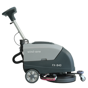 24V điện mini công nghiệp cầm tay scraper quét bàn chải điều kiện mới tự động đi xe sàn Scrubber đánh bóng sàn - Product Image 3