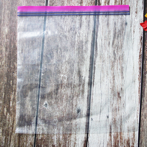 High Quality Recyclable Handled PE Zipper <b>Bags</b> for Fruit Storage Supermarket & Exhibition Use - Product Image 4