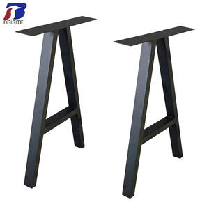 बेलिबेस्ट फर्नीचर सोफा लेग आपूर्तिकर्ता औद्योगिक कास्ट आयरन स्टील फ्रेम डेस्क ऑफिस फीट उच्च अंत फर्नीचर धातु टेबल पैर - Product Image 1