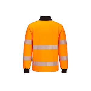 PORTWEST - PW326OBRXXL PW3 Hi-Vis 1/4 Sudadera con cremallera Naranja/Negro-EAN 5036108386048 ROPA DE TRABAJO DE LA HI-VIS - Product Image 2