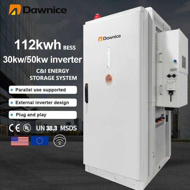 30kW 30kW 112kWh Outdoor BESS Cabinet LiFePO4 Battery Energy Storage System Commercial Industrial ESS Solution