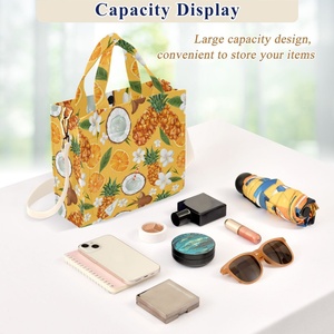 High Quality New Style OEM Handbag Reusable Custom Tote Shopping Bags Cotton Canvas Bag - Product Image 3