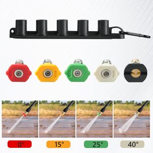 Pistola de Agua a Alta Presión Dr. Lotte de 31.5 Pulgadas y 4000 PSI con Flujo Ajustable, Kit para Lavado de Autos - Product Image 5