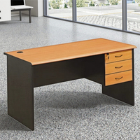 Meubles modernes de Foshan pour bureau de direction Tiroirs de bureau d'ordinateur extensibles convertibles simples pour bureau à domicile Grand spacieux