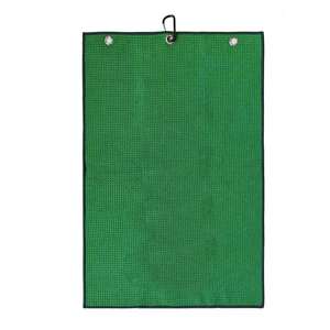 Serviette de golf en microfibre gaufrée en fibres ultrafines, personnalisée, promotionnelle, pour le baseball et le sport, avec mousqueton - Product Image 4