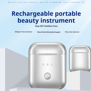 Mini appareil de massage facial à micro-courant ABS pour usage domestique, lifting du visage et élimination du double menton, équipement de beauté - Product Image 5