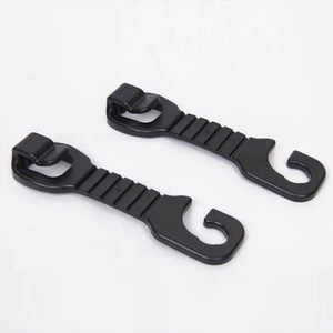 Car Headrest <b>Hooks</b> <b>Snap</b> <b>Hook</b> Clip On Type Small Plastic Storage For Bag Holder Interior Accessory - Product Image 2
