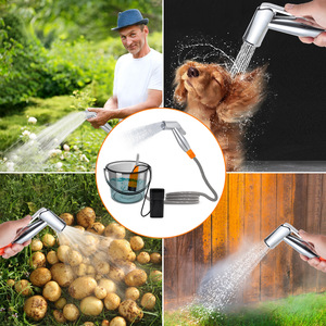 Nouvelle pompe de <span class=keywords><strong>douche</strong></span> de camping portable, <span class=keywords><strong>douche</strong></span> électrique rechargeable à piles pour DIVER <1L modèle CS02 - Product Image 6