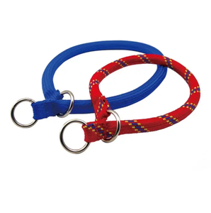 Durable y fácil de usar, varios colores, cuerda redonda ajustable, nailon, venta al por mayor, collares para perros con tapón - Product Image 3