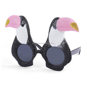 Lunettes de fête hawaïenne lunettes de soleil de plage fête faveurs fournitures habiller jouets Costume lunettes Photo accessoires lunettes de soleil folles - Product Image 4