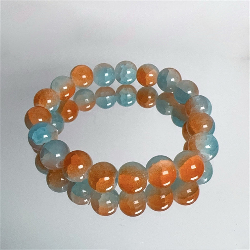 สร้อยข้อมือลูกปัดแก้ว-2