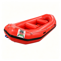 Bateau pneumatique R4 de 3,65 m (12 pieds) pour 6 personnes, durable, certifié CE, pour la série des coupes de rafting mondial 2026, Championnats africains, blanc