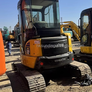 รถขุดไฮดรอลิกแบบตีนตะขาบ Komatsu PC55/PC35/PC40 มือสอง ขนาด 5 ตัน ยี่ห้อญี่ปุ่น เกียร์บ็อกซ์ มอเตอร์ สำหรับงานฟาร์ม ได้รับการรับรอง EPA/CE - Product Image 2