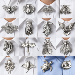 Bottoni Decorativi in Acciaio Inox per Cani e Animali, Copribottoni Assortiti per Camicie, Accessori Intercambiabili - Product Image 4
