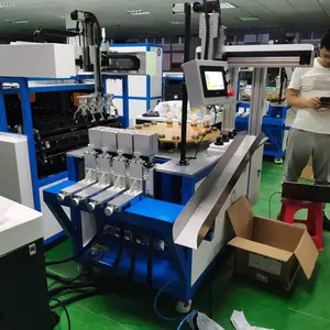 Groothandelsprijs Automatische Fiber Laser Printer Markering Led Light Body Print Logo Drukmachines Op Voor Led Lamp Lamp Glas