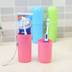 Portable Customized Traveling Plastic <b>Toothbrush</b> <b>Case</b> Storage Box Wash Cup - Product Image 2