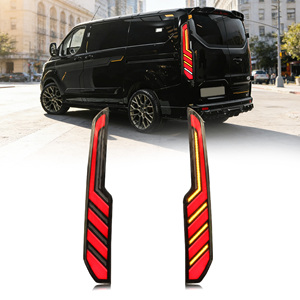 Feux arrière LED DK Motion 2016-2022 pour <span class=keywords><strong>Ford</strong></span> <span class=keywords><strong>Transit</strong></span>, état neuf, fonction de marche arrière, système d'éclairage automobile, feux arrière - Product Image 1