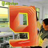 Enseigne au néon personnalisée XDsign, signalétique de devanture de magasin, éclairage publicitaire LED contrôlé par Bluetooth, étanche IP65, pour voiture