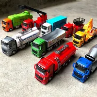 Costruzione camion giocattolo immondizia autocarro con cassone ribaltabile giocattolo di plastica camion dei pompieri camion pressofuso giocattoli per bambini