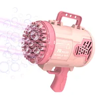 Electric Bazooka Bubble Gun Toy for Children