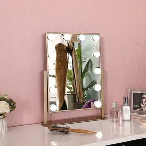 Dressing Table Mirror Light Simple With Modern White Color Black Silver Led Glass Frame Style accessories bluetooth mirror