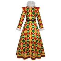 Nouveaux costumes de clown médiévaux pour adultes, ensembles de costumes de cirque pour Halloween et bal masqué