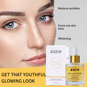 Private Label 24k Gold Hyaluronic Acid Whitening Anti-Wrinkle Moisturizing Liquid <b>Face</b> Serum with Instant Lift - Product Image 6