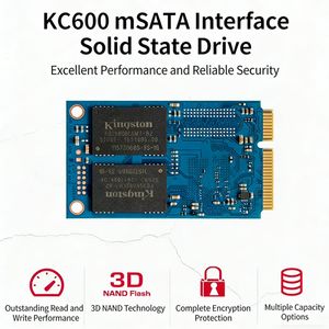 ไดรฟ์โซลิดสเตทสำหรับแล็ปท็อป SKC600MS รุ่นใหม่ ของแท้ ประสิทธิภาพสูง อินเทอร์เฟซ MSATA ภายใน ความจุ 256GB/512GB/1TB SSD - Product Image 2