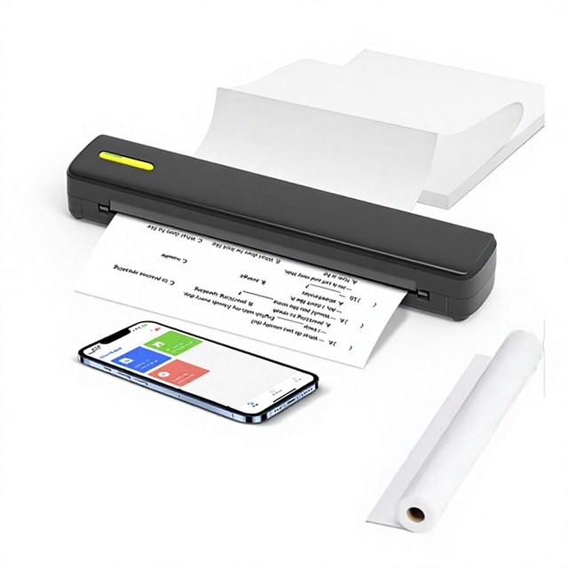 C80 New Arrival A4 Mini Portable Thermal Photo Printer for Travel Work and Business Trip