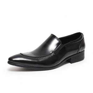 Zapatos de Hombre de Diseño de Lujo, Zapatos de Cuero para Oficina y Negocios, Zapatos de Conducir con Cordones para Ocio al Aire Libre - Product Image 3