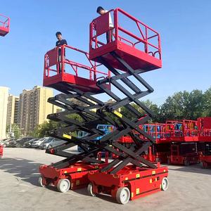 6m 8m 10m 12m 14m 16m Skylift automatico sollevatore idraulico a forbice tavoli di sollevamento piattaforma per il lavoro aereo - Product Image 6