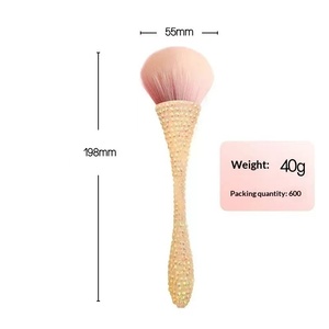 แปรงแต่งหน้าทรงนาฬิกาทรายขนาดใหญ่ ขนแปรงนุ่ม สำหรับ<span class=keywords><strong>ปัด</strong></span><span class=keywords><strong>แก้ม</strong></span> แป้งฝุ่น ไฮไลท์ แปรงเดี่ยว - Product Image 1