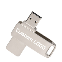 Unidad Flash USB de Metal de 64 GB, Memoria USB de 4 GB, 8 GB, 32 GB, 128 GB, Pendrive, Unidad de Memoria USB de 16 GB