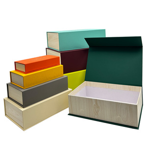 Có Thể Tái Chế Biểu Tượng Tùy Chỉnh Kích Thước Tùy Chỉnh Quần Áo Giày Gấp Bao Bì Các Tông Cứng Nhắc Gấp Từ Hộp Quà Tặng - Product Image 3