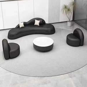Di lusso stile americano soggiorno mobili soggiorno divano braccio destro divano irregolare divano combinazione - Product Image 3