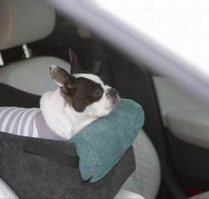 Asiento de cubo elevador de coche para mascotas, asiento de coche portátil, cama para perro, cama de viaje para mascotas con cinturón de seguridad - Product Image 2